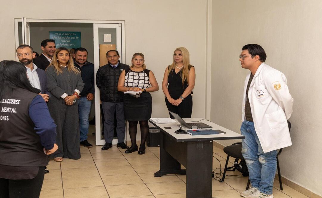 La Secretaría de Salud estatal llevó a cabo una supervisión en los centros especializados de Metepec. Foto: Especial