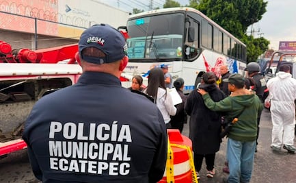 Camión arrastra 300 metros a mototaxi en Ecatepec; gobierno anuncia operativos severos