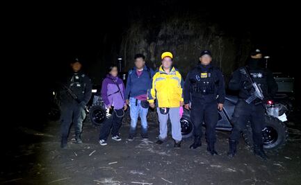 Misión cumplida: SSEM rescata a 3 personas extraviadas en el Volcán Iztaccíhuatl