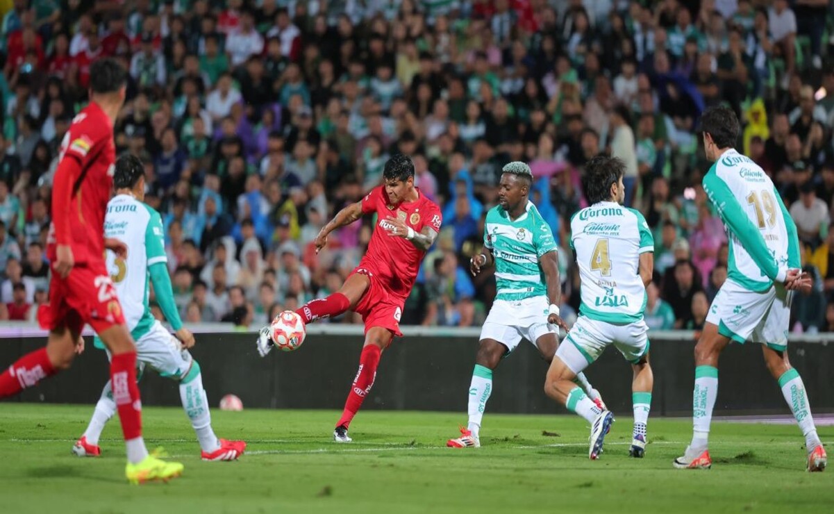 Toluca cerró la goleada al 90+5’ / Foto Especial