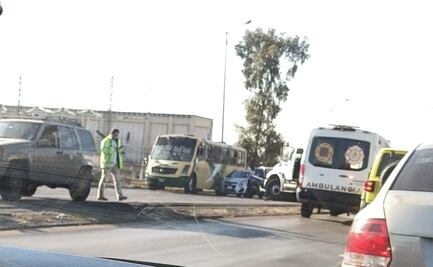 Tlalnepantla: Choque genera caos vial en la Avenida Jesús Reyes Heroles 