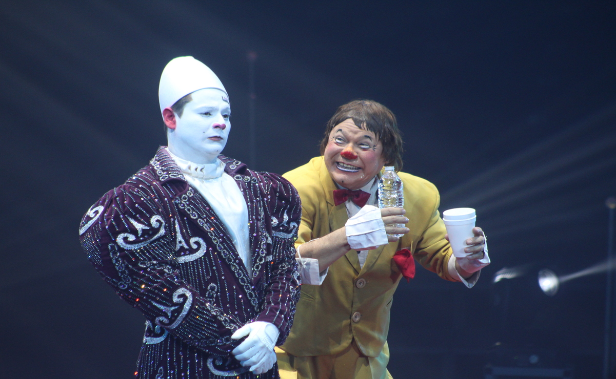 Angelo y Paquín Jr. fundadores de Vie de Cirque se dijeron agradecidos por el recibimiento / Foto Karen Aldama