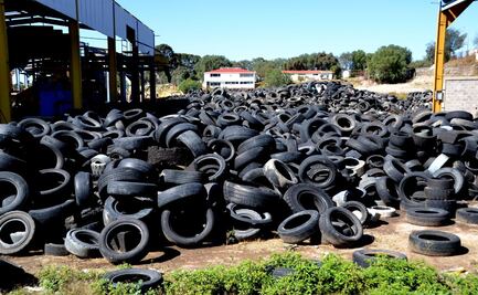 Edomex pone en marcha plan para reciclar llantas en 80 municipios y cuidar el medio ambiente