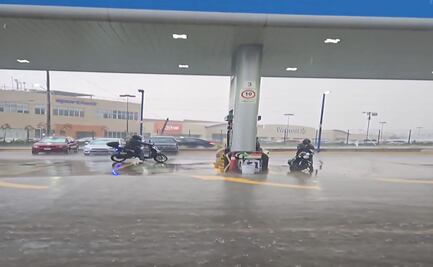 Fuerte lluvia afecta la circulación en el centro de Cuautitlán Izcalli: Piden extremar precauciones