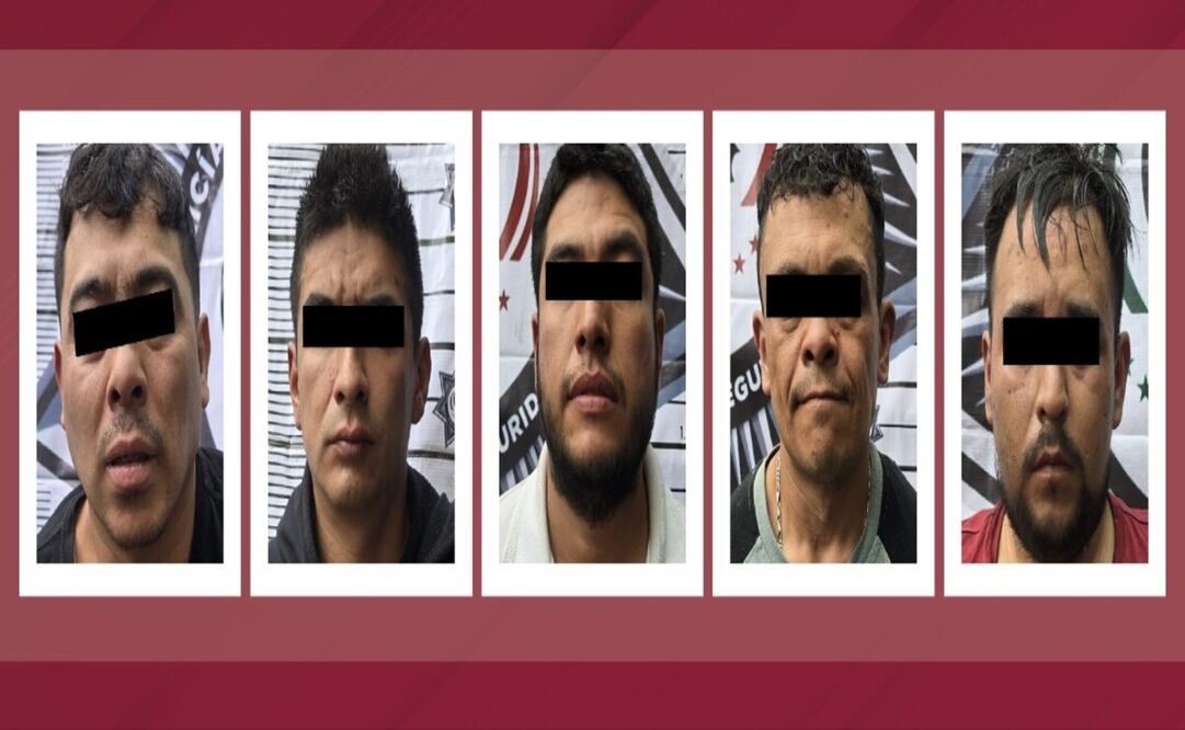 Además de las detenciones, autoridades rescataron a una persona privada de su libertad durante el operativo / Foto: Especial