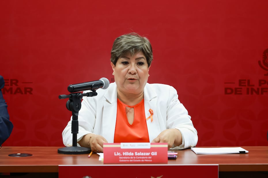 Hilda Salazar Gil señaló que el combate a la corrupción contempla acciones para prevenir y detectar riesgos. Foto Alejandro Vargas/ El Universal