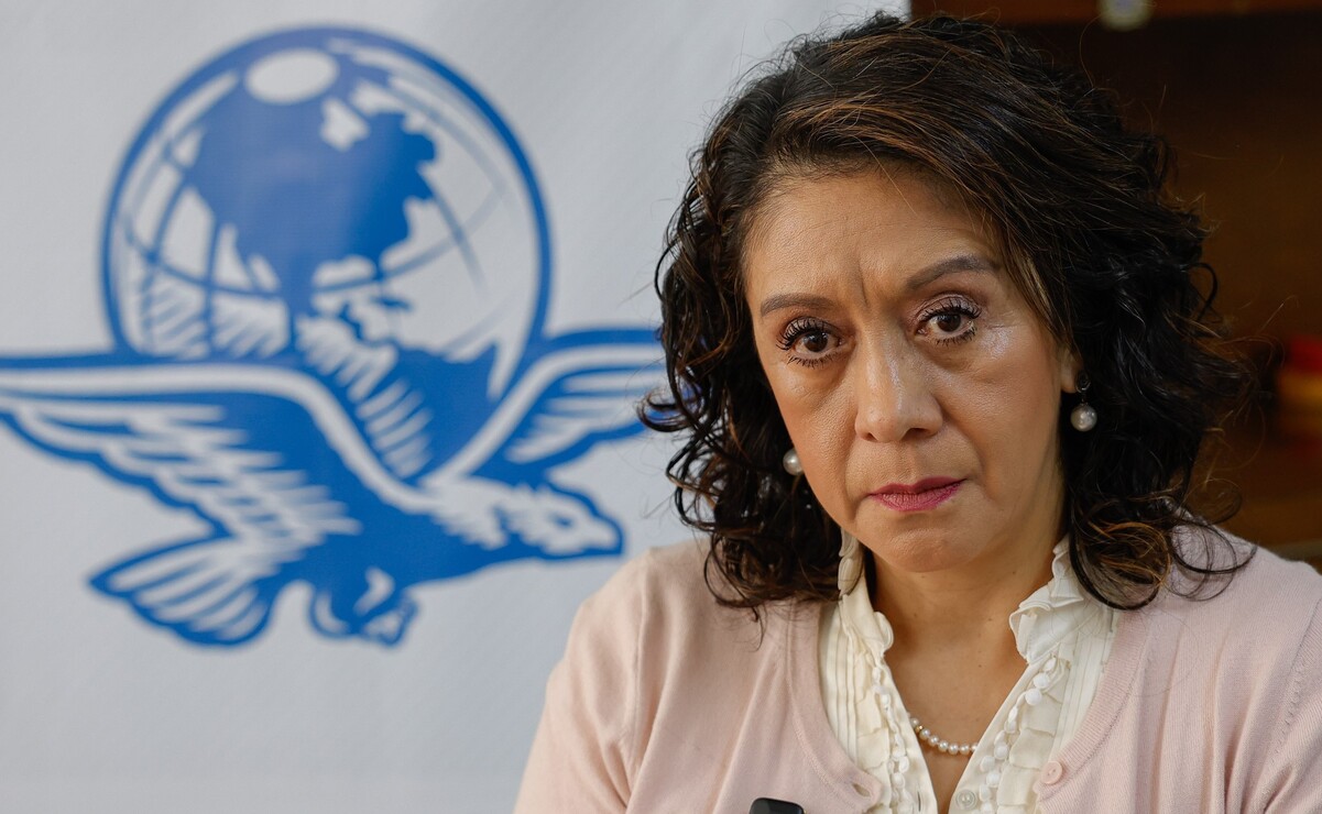 La doctora Maricruz Moreno Zagal, candidata a la Rectoría de la UAEMéx en entrevista con EL UNIVERSAL Estado de México. Foto: Arturo Hernández
