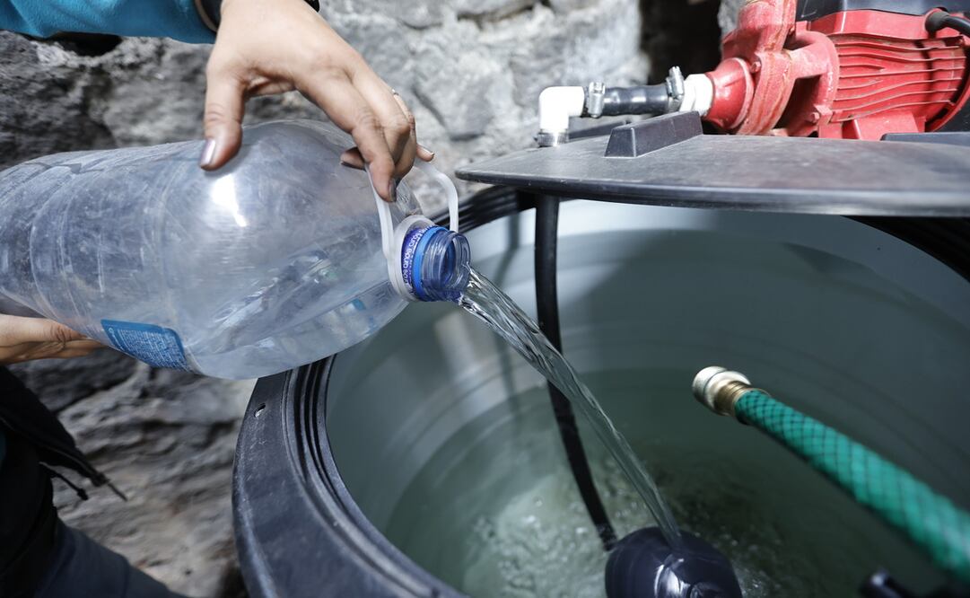 La escasez de agua en las colonias abastecidas por el Sistema Cutzamala ha transformado la vida diaria de miles de familias. Foto: Jorge Alvarado / El Universal Edomex