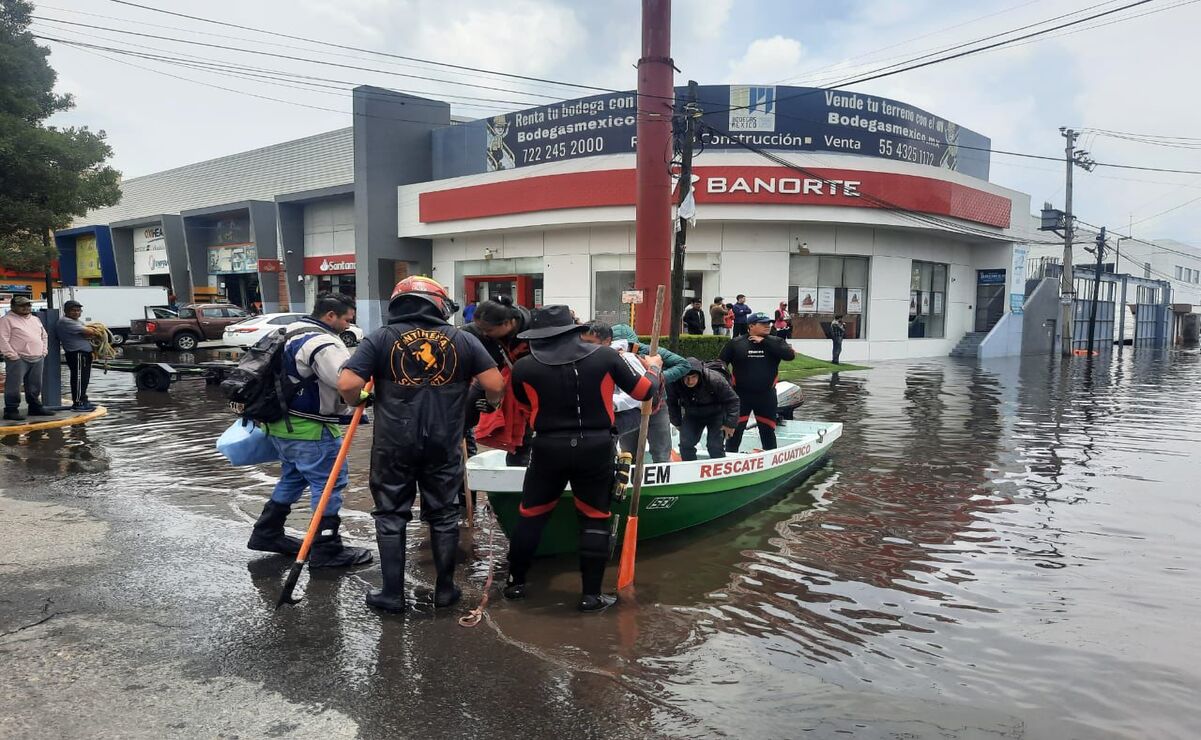 San Mateo Atenco: Retiran 44 toneladas de basura y activan monitoreo aéreo para combatir inundaciones