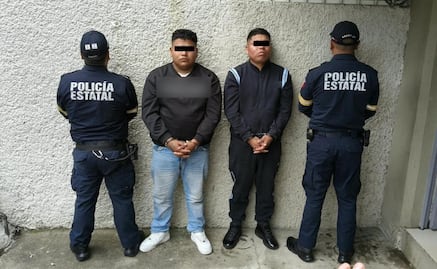 Detienen a dos hombres por presunto robo de transporte de carga en Huehuetoca