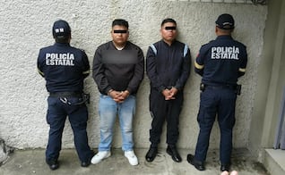 Detienen a dos hombres por presunto robo de transporte de carga en Huehuetoca