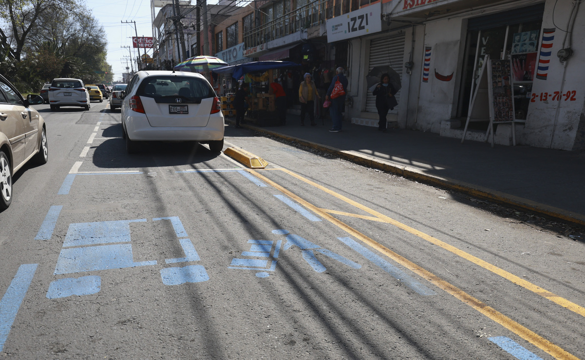 El proyecto de la ciclovía registras el 67%
de avance en los trabajos de construcción. Foto: Alejandro Vargas / El Universal Estado de México