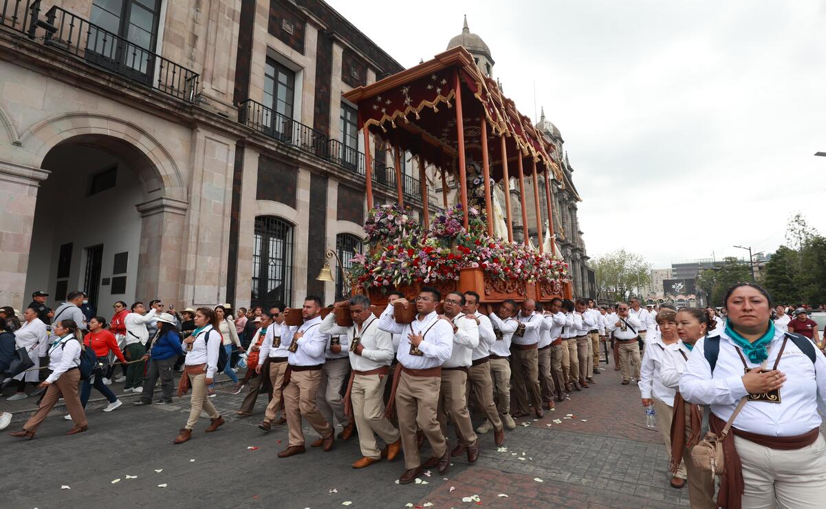 Concluye con fervor y fe la fiesta de la Virgen del Carmen en Toluca