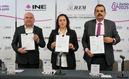 IEEM e INE unen fuerzas para elecciones ejemplares en Edomex 2025