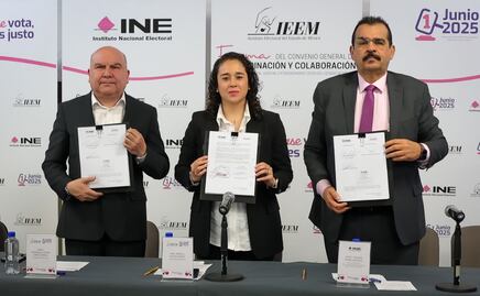 IEEM e INE unen fuerzas para elecciones ejemplares en Edomex 2025