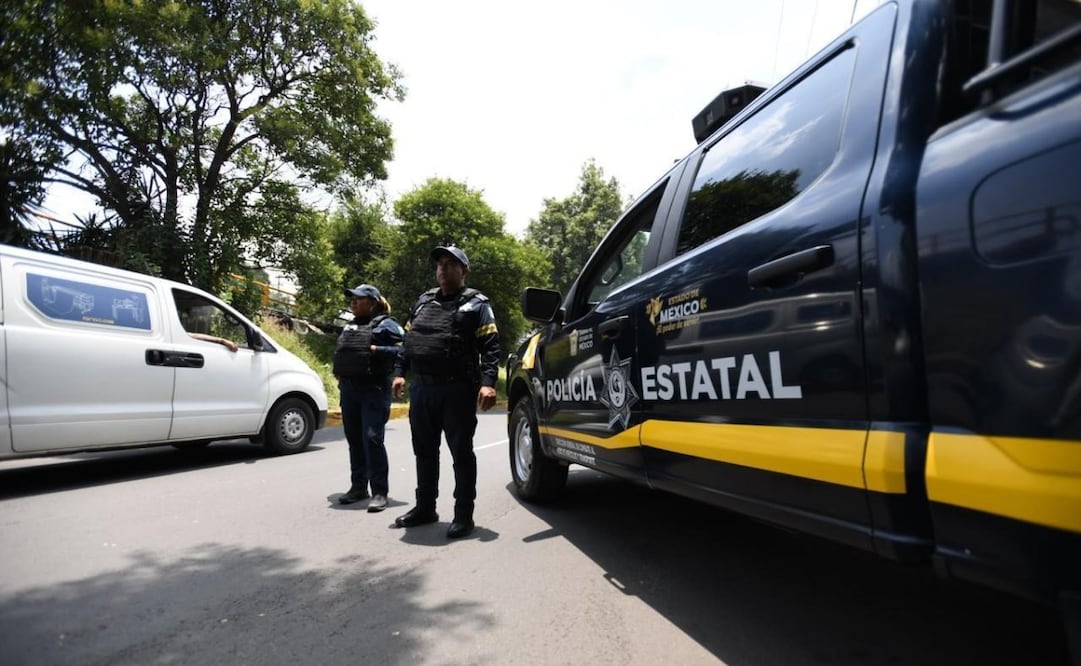 Elementos de seguridad participan en el despliegue del Plan Emergente en municipios de la zona nororiente del Estado de México. Foto especial