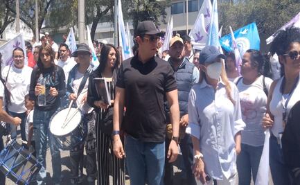 Adultos mayores exigen justicia para Lupita, despojada de su casa en Naucalpan 