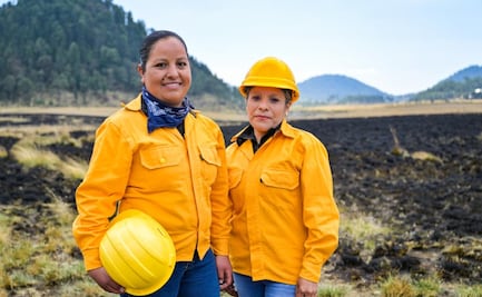 Brigadistas mexiquenses, no se detienen ante incendios forestales y son ejemplo para sus hijos 