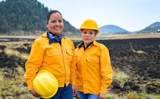 Brigadistas mexiquenses, no se detienen ante incendios forestales y son ejemplo para sus hijos