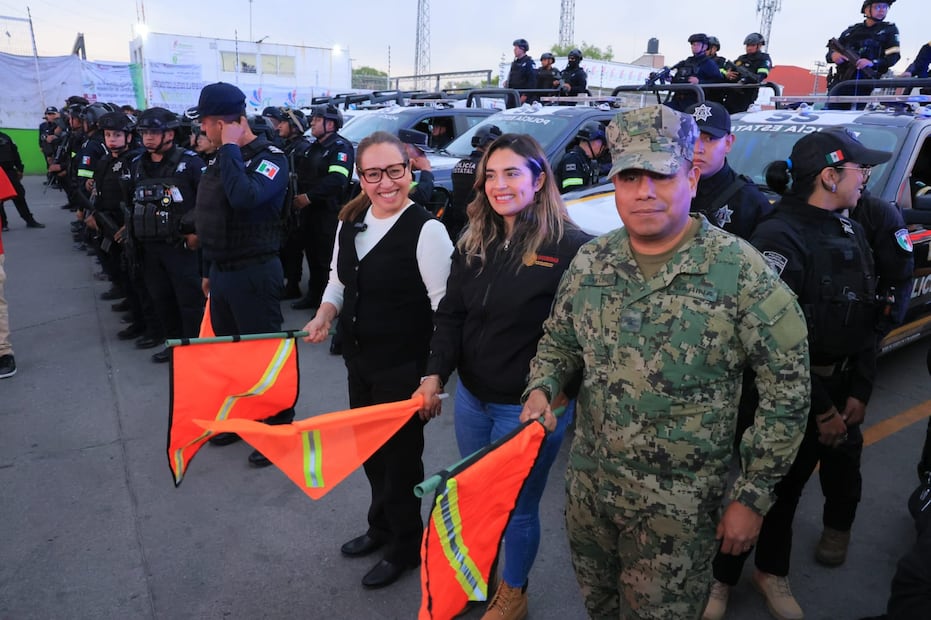 La fuerza policial se dividió en cuatro células que se distribuyeron en distintos puntos del municipio. Foto: especial