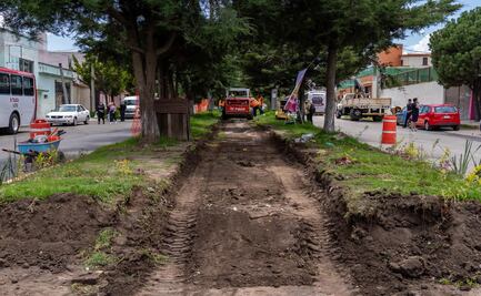 Toluca inicia obras del Sendero Seguro en San Mateo Oxtotitlán