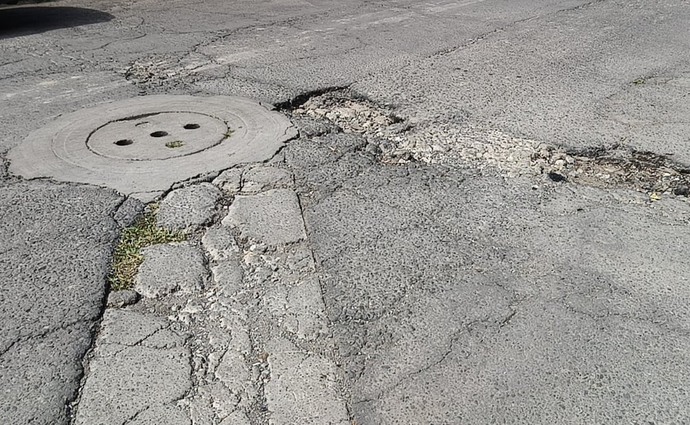 Las calles y avenidas de la zona industrial presentan baches, hundimientos y tramos con desgaste. Foto Gisela González / El Universal