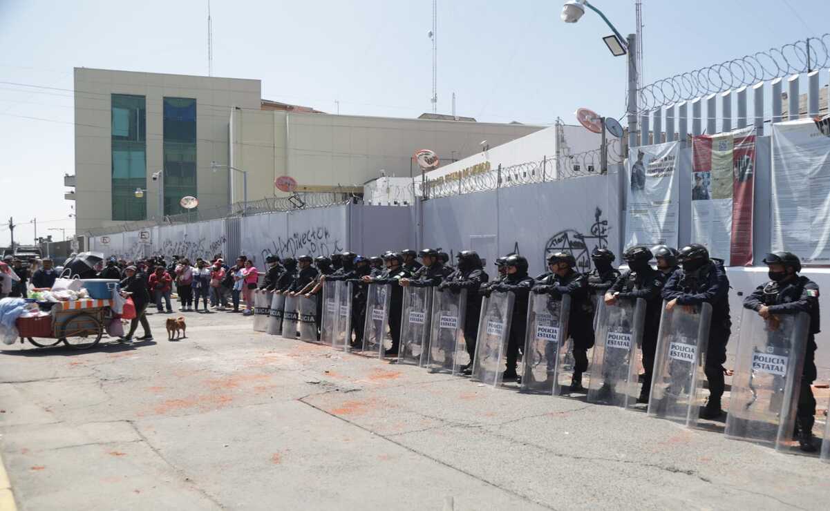 Penal de Chalco bajo custodia policial tras disturbios