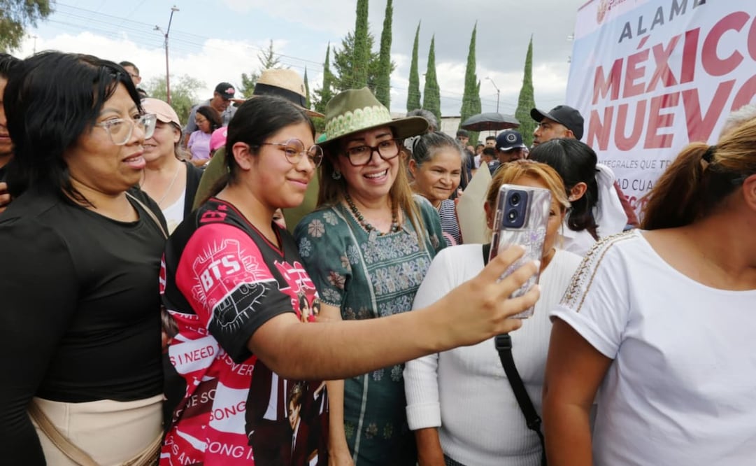 La alcaldesa Azucena Cisneros Coss inauguró la Alameda México Nuevo, un parque lineal construido en un espacio que anteriormente era utilizado como tiradero clandestino. Foto especial