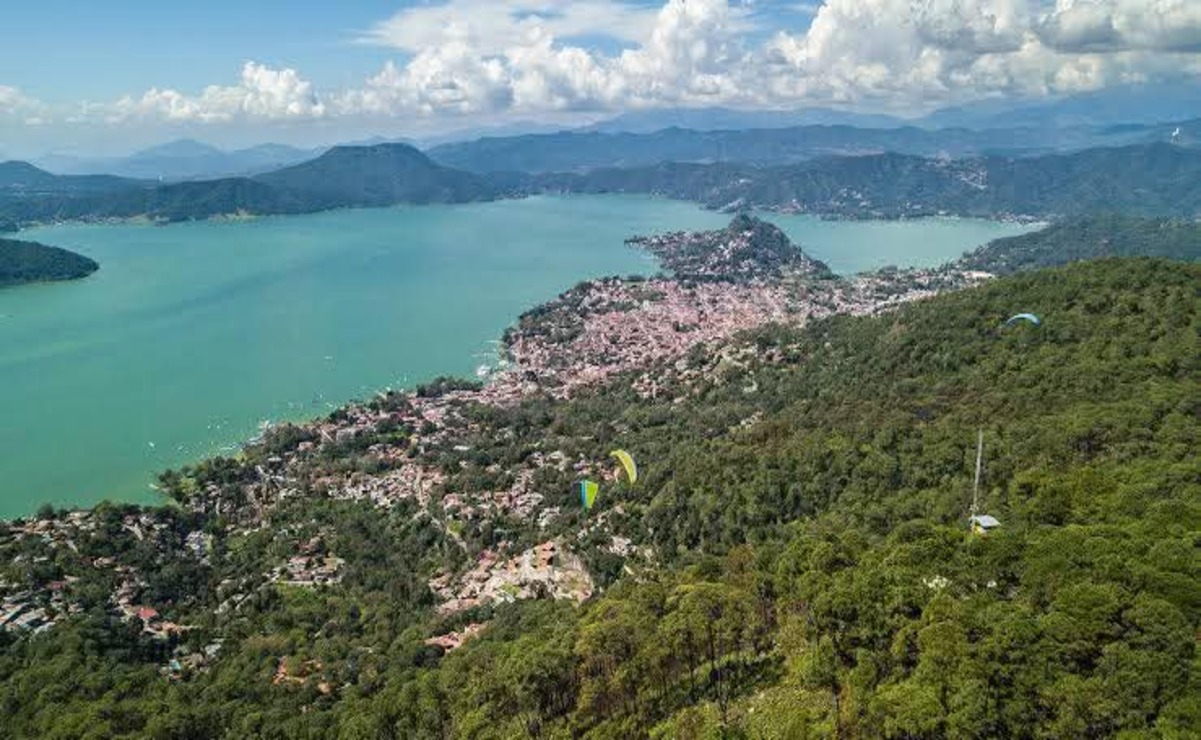 Dron militar de Estados Unidos sobrevuela Valle de Bravo durante dos horas