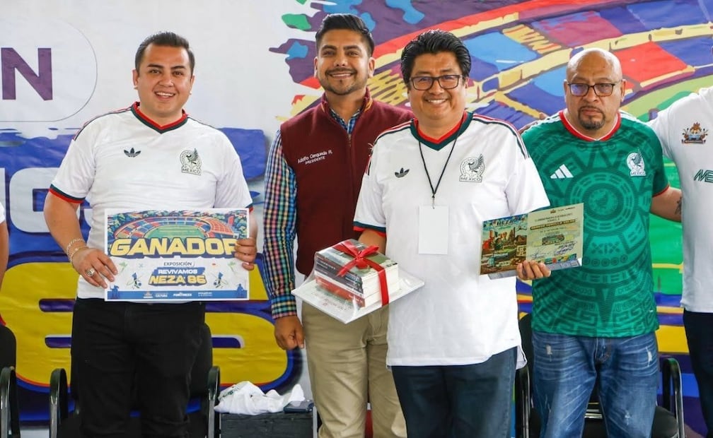 El presidente municipal, Adolfo Cerqueda, destacó que esta apertura busca rescatar y preservar la identidad y el patrimonio deportivo de Nezahualcóyotl. Foto Especial