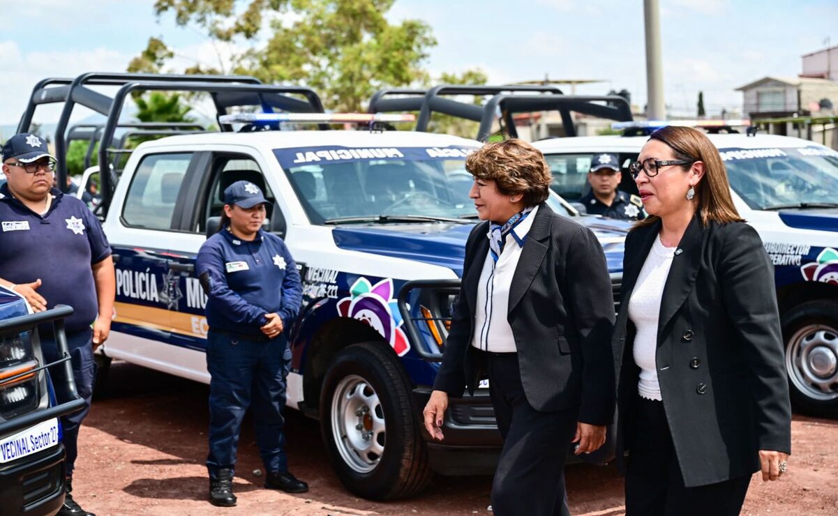 La mandataria estatal adelantó que todos los operativos de seguridad pública se mantendrán en el Estado de México / Foto: Especial