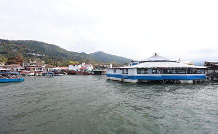 Presa de Valle de Bravo al 93 por ciento de su capacidad; prestadores de servicios reubican lanchas