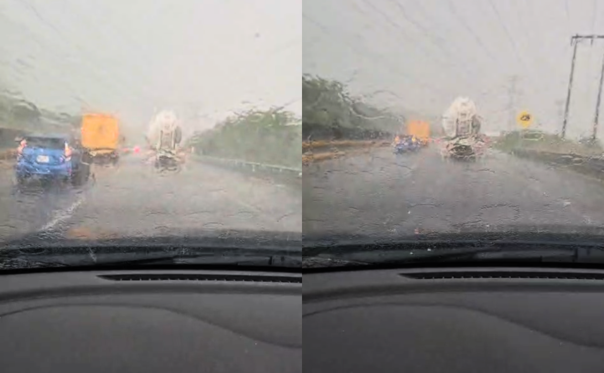 VIDEO: ¡Precaución! Intensa lluvia azota Atizapán y la Chamapa-Lechería