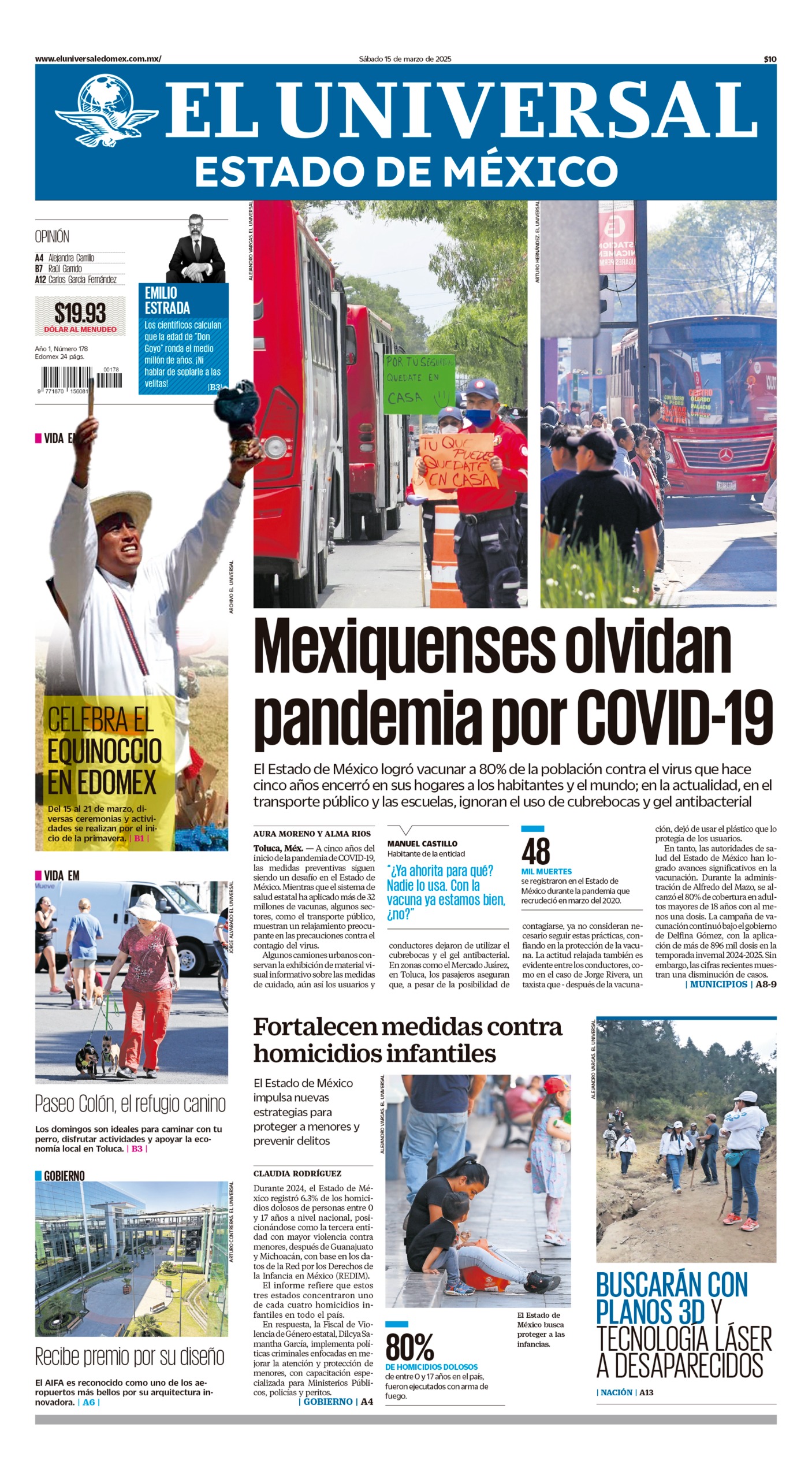 Portada 15 de marzo 2025