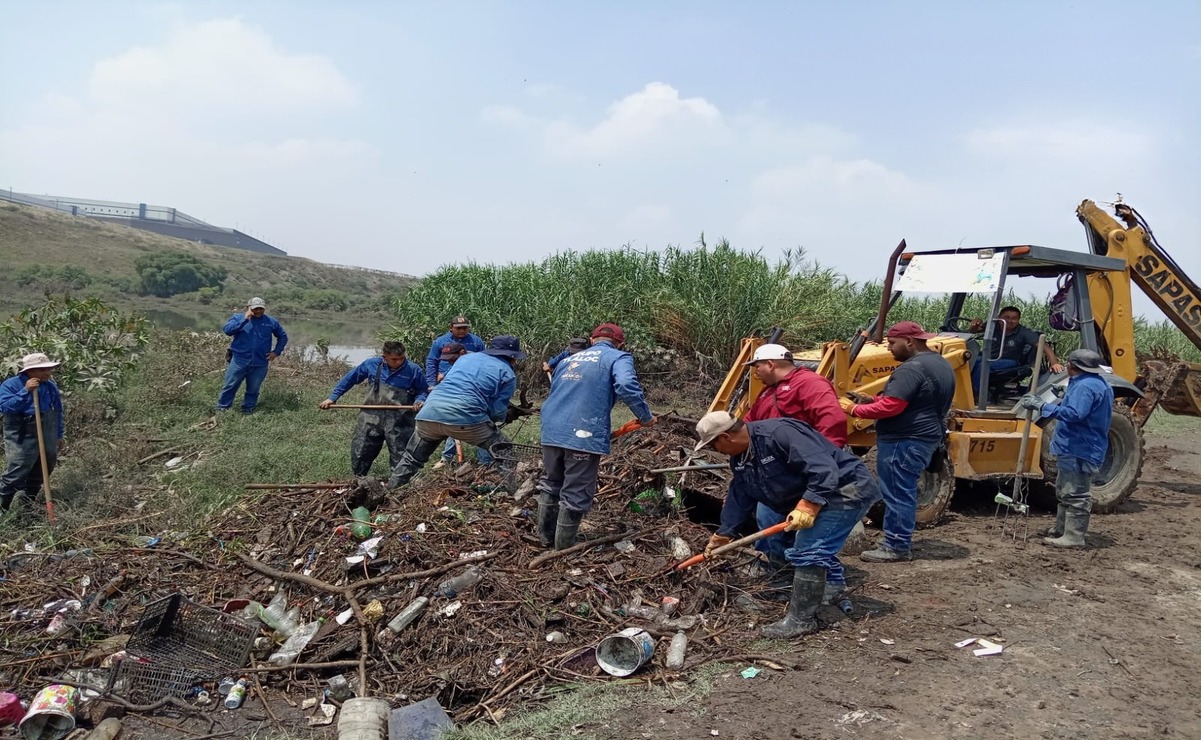 La jornada de limpieza es para evitar la saturación en la red de drenaje / Foto Especial