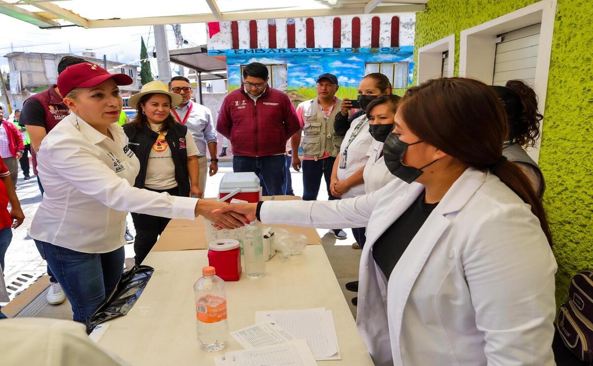 Se envió personal de enfermería, promotores de salud y técnicos en atención primaria. Foto: Especial.