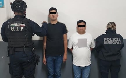 Detienen a dos hombres con arma y más de 200 dosis de droga en Naucalpan