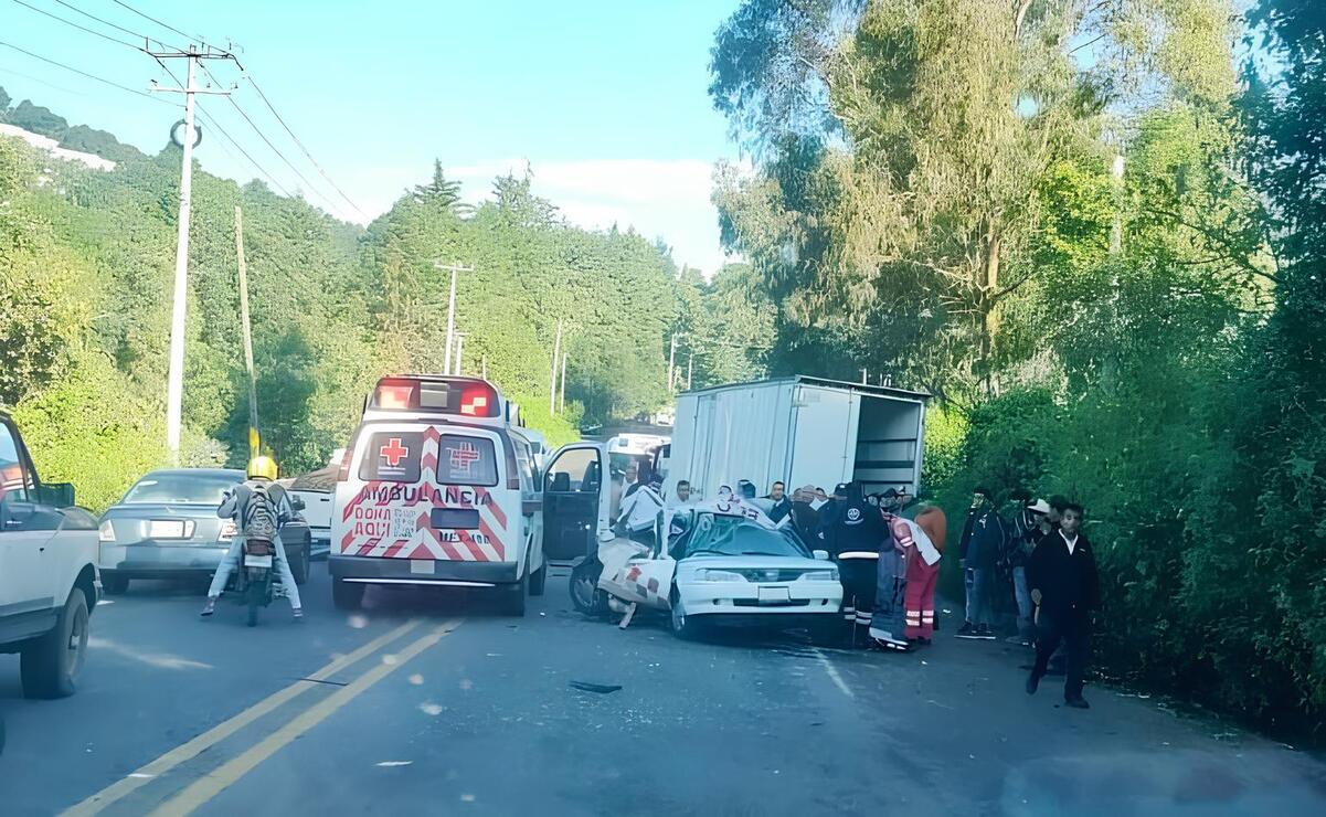 Mueren cuatro personas en un accidente en Tenancingo
