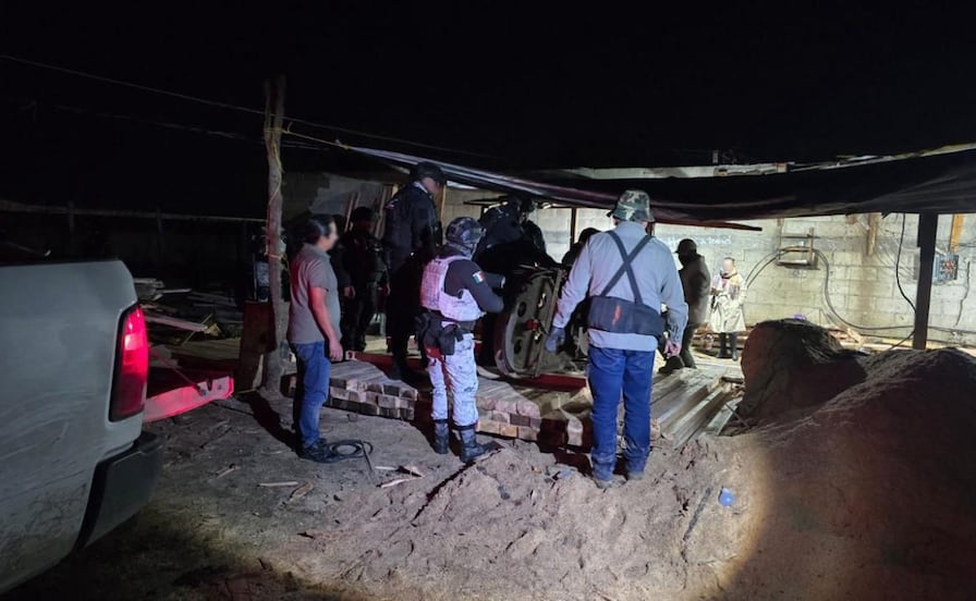 ¡Golpe a la tala clandestina! Aseguran dos inmuebles de almacenamiento y procesamiento de madera, en Ocuilan