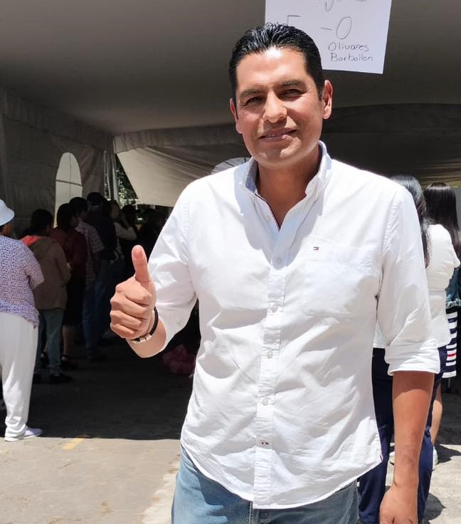 Joaquín Ruíz Esquivel, alcalde de Xonacatlán / Foto Karen Aldama