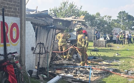 Explosión de taller de pirotecnia en Cuautzingo, Chalco, deja un saldo de un fallecido y un herido
