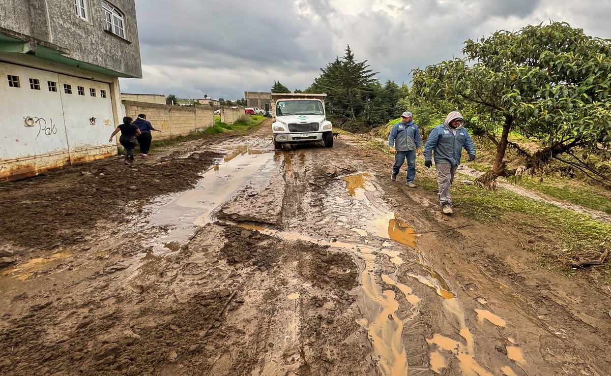 Edomex; 45 viviendas resultaron afectadas por las lluvias en Santiago Tianguistenco