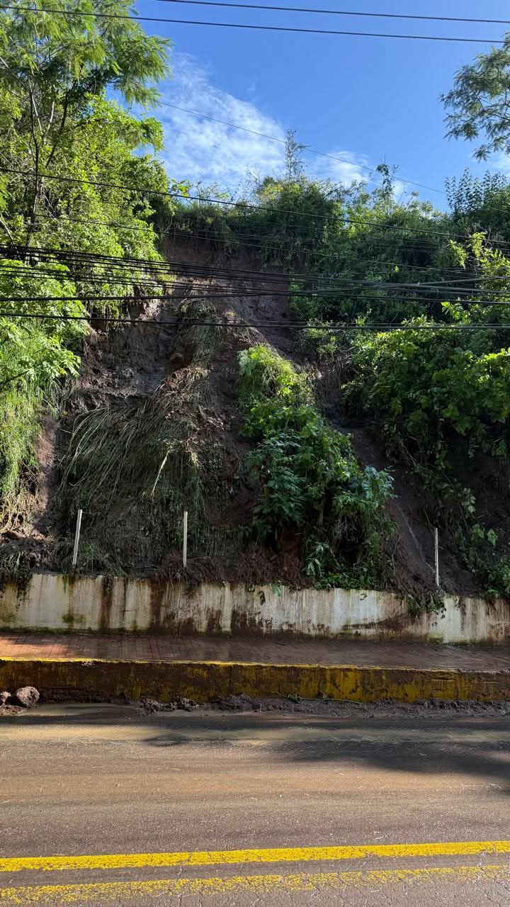 Afectaciones por lluvias en Temascaltepec / Foto Especial
