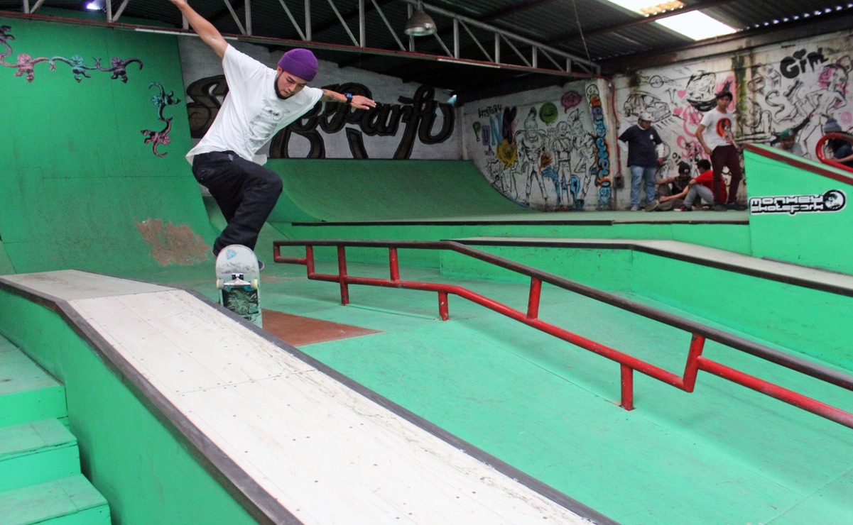 Podrás ganar hasta 10 mil pesos en el Concurso Juvenil de Skateboarding Edomex 2024. Foto: Especial.