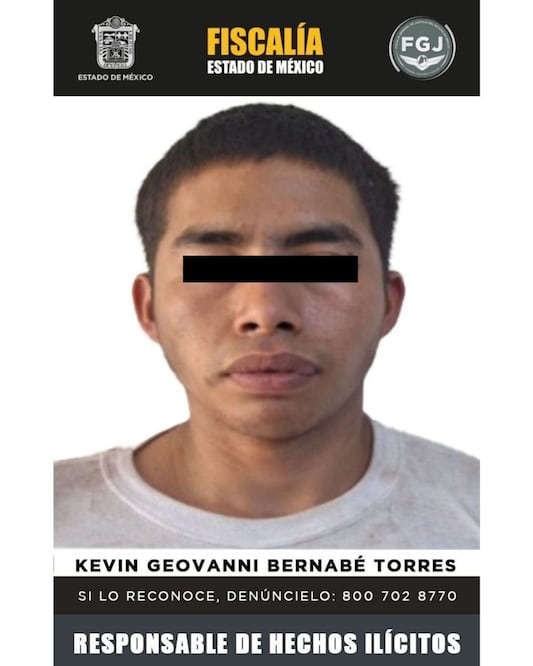 Kevin Geovanni Bernabé Torres, alias “El Chaval”, fue condenado por su participación directa en el asesinato registrado el 25 de febrero de 2025. Foto: especial