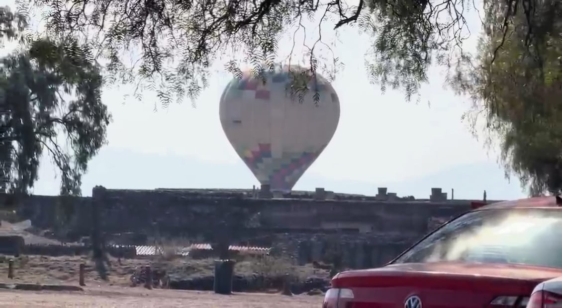 El incidente ocurrió mientras el sitio permanece cerrado al público después de un tiroteo registrado ayer en el sitio. Foto. especial