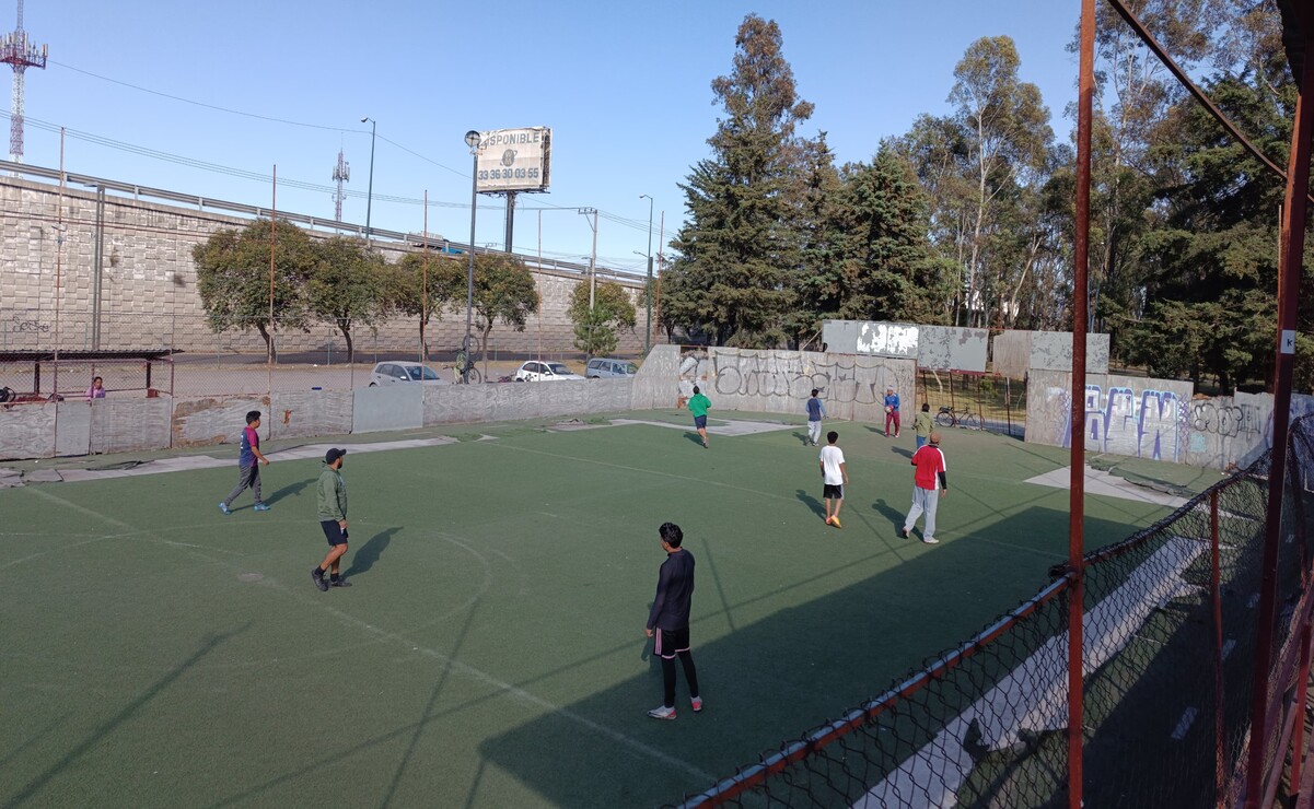 El espacio deportivo ha permanecido en malas condiciones y abandonado por casi 2 años / Foto Ivan Monroy