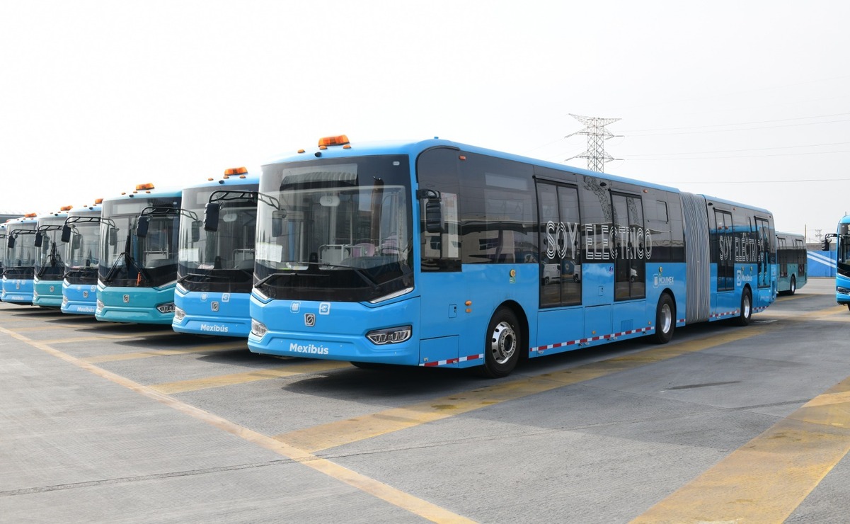 El gobierno del Estado de México impulsa la electromovilidad con la introducción de nuevos autobuses eléctricos en la Línea IV del Mexibús / Foto: Especial