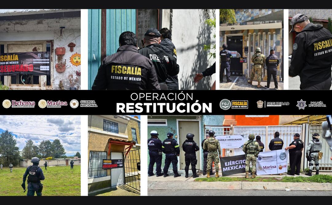 Edomex Recupera 59 Propiedades: ¡Golpe al Despojo! Foto: Especial