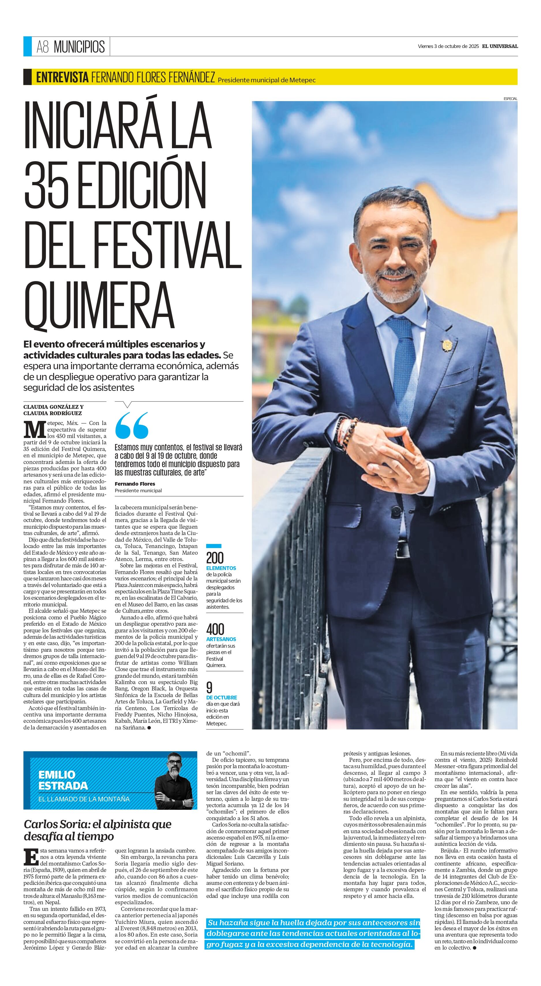 Portada 4 de octubre 2025